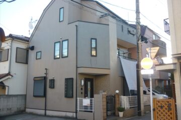 施工後の住宅外観